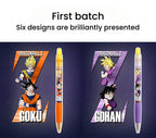 Stylo bille Goku/Vegeta Cool Push - Ressentez la puissance de l'anime en écrivant