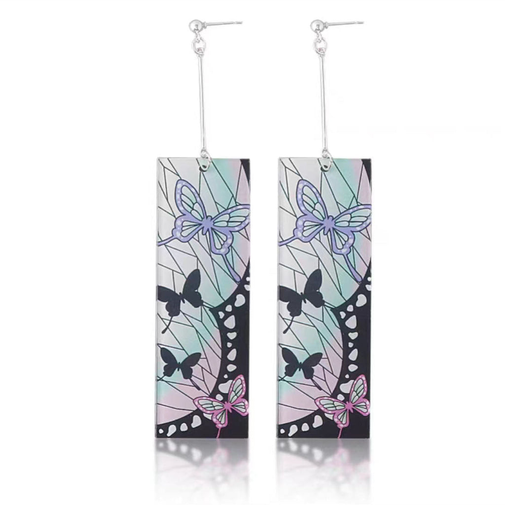 Magnifiques boucles d'oreilles Tanjirou/Nezuko pour un charme unique
