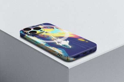 Marco vs Kizaru Flames Against Light | One Piece 3D Printed Anime Phone Case