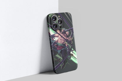 Roronoa Zoro’s Nine Sword Fury | One Piece 3D Printed Anime Phone Case