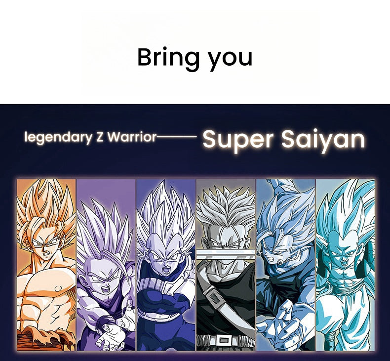 Stylo bille Goku/Vegeta Cool Push - Ressentez la puissance de l'anime en écrivant