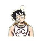 Ornement de tableau de bord Luffy/Zoro/Sanji en forme de figurine à tête branlante