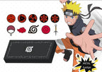 Collection de badges métalliques susuke/itachi/kakakshi Mangekyou Sharingan