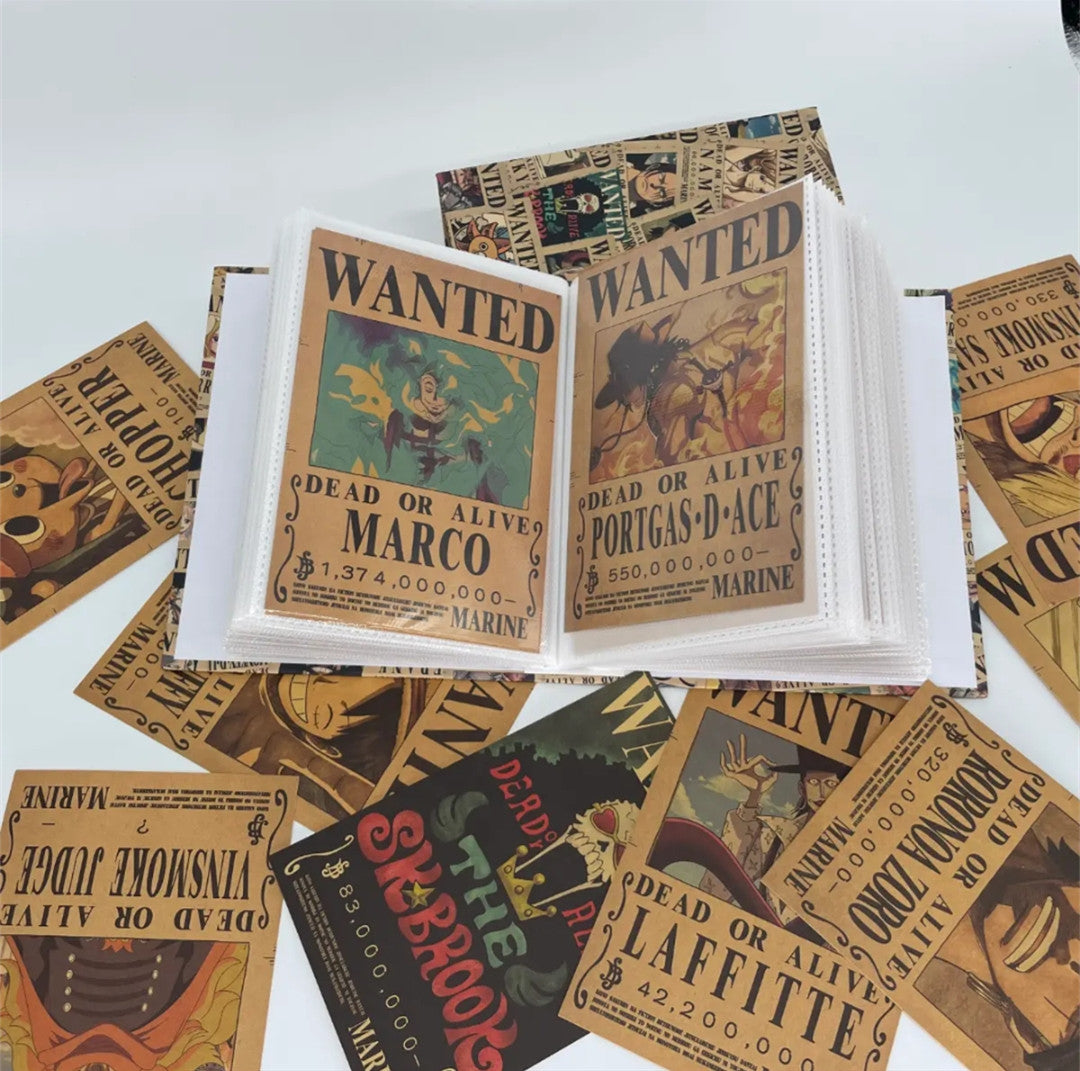 One Piece Wanted Poster Collector Books