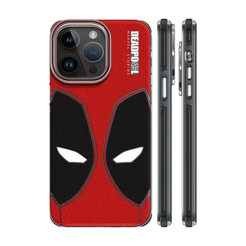 Coque de téléphone antichoc en silicone Deadpool/Wolverine pour iPhone