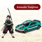 Tanjirou/Nezuko/Zenitsu alliage modèle réduit de voiture Voiture de sport Jeep Véhicule tout-terrain jouet