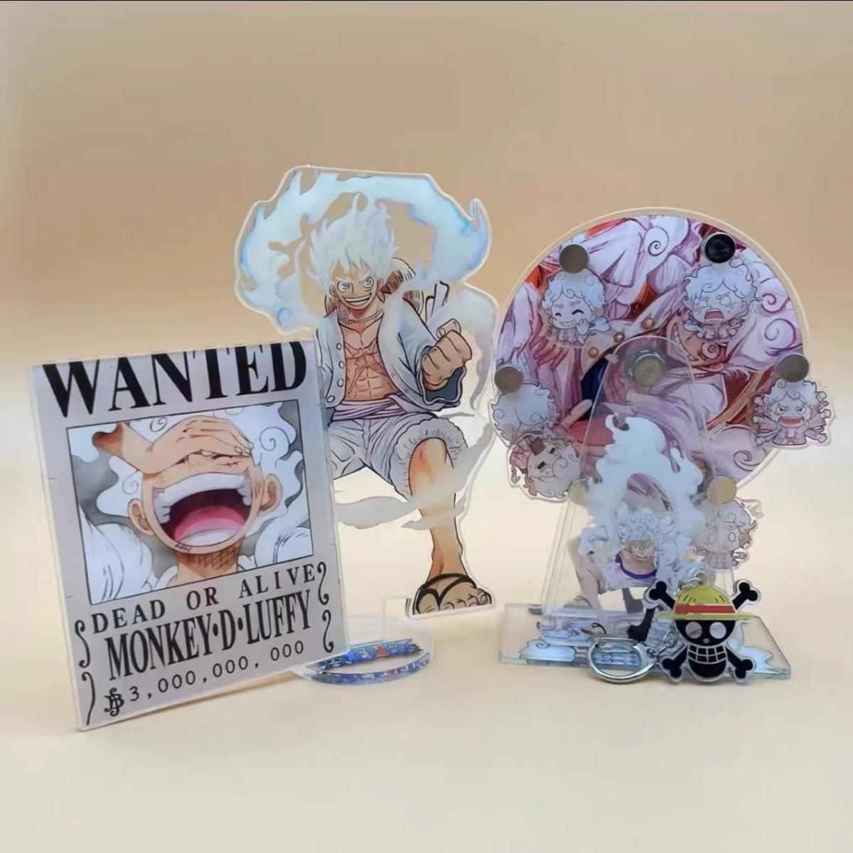 Décoration tour de Luffy/Ace/Sabo en acrylique avec grande roue