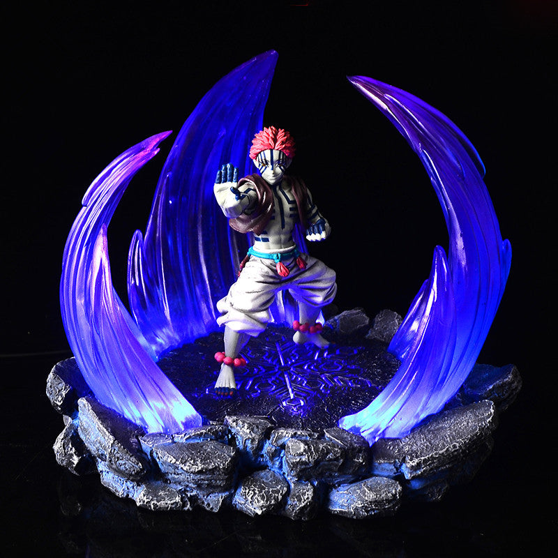 Akaza Mode Combat Édition Limitée GK Fait Main Modèle Complet