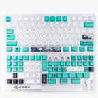 Nezuko/Tanjirou/Tokitou Muichirou Creative transparent cute mechanical keyboard cap