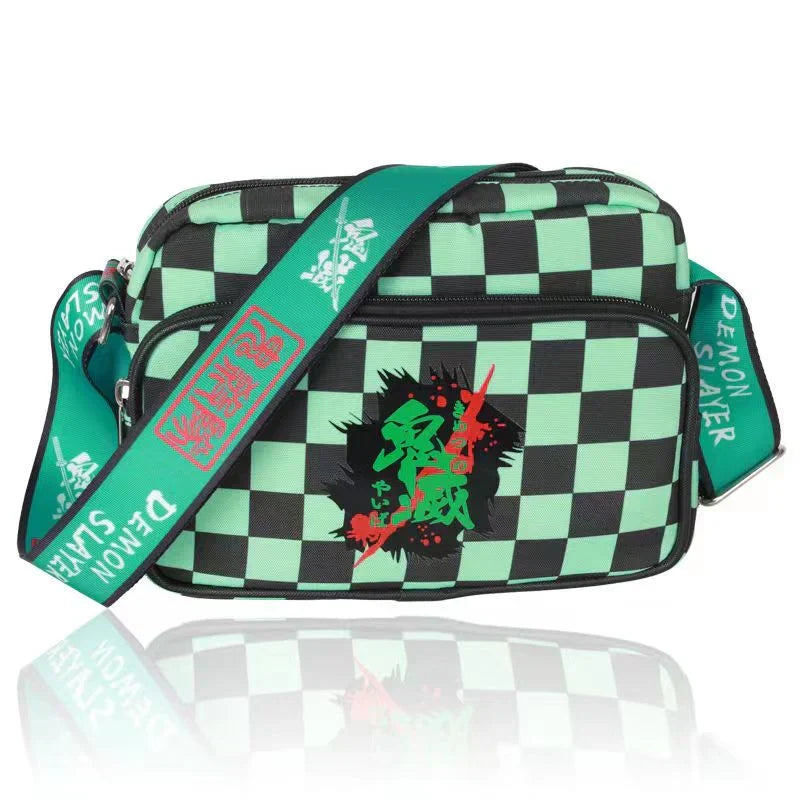 Tanjirou/Nezuko/Zenitsu/Giyuu petit sac à bandoulière unique sac cartable pour étudiants capacité suffisante