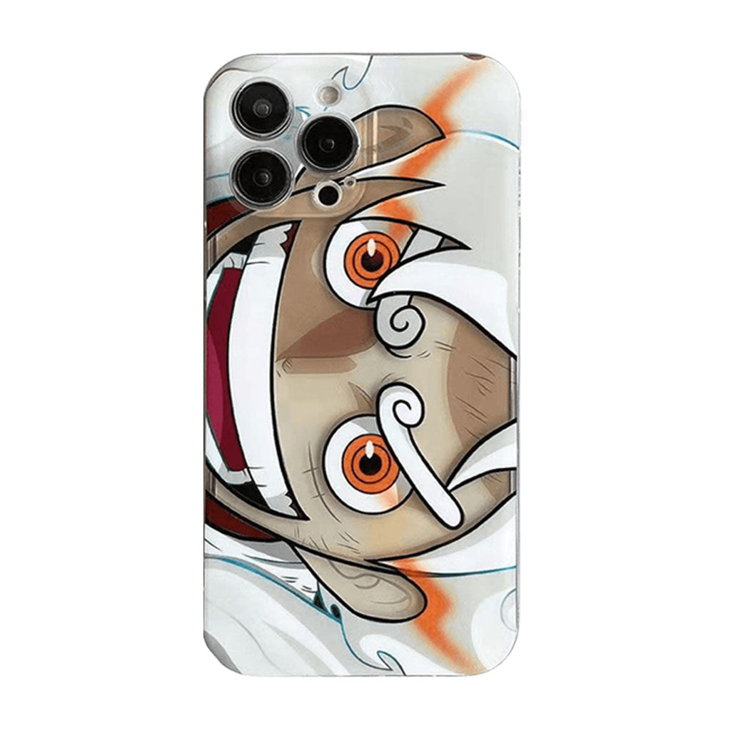 Coque de téléphone Luffy/Zoro en silicone antichoc pour iPhone