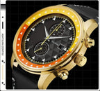 Montre unisexe de sport à quartz analogique Agatsuma Zenitsu pour hommes 100M étanche