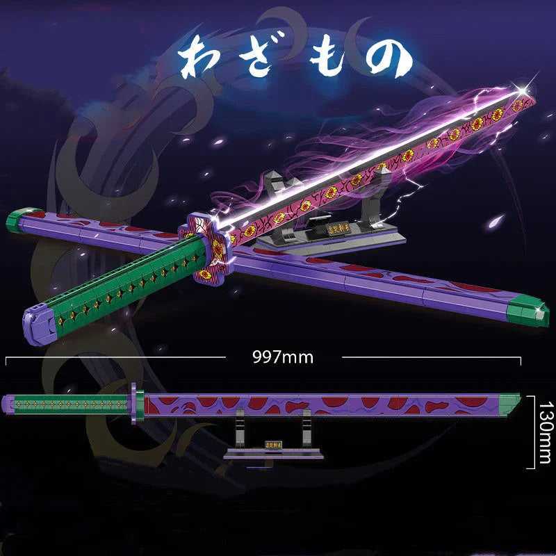 Kokushibo lumineux Bloc de construction 782 pièces modèle jouets