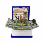 Porte-clés livre pop-up pliant en 3D LuffyAce/Sabo Les trois frères