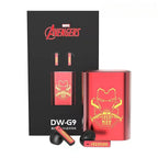 Marvel Iron Man Captain America Wireless Earbuds, Avengers Mechanical Elevator Bluetooth 5.3 Gaming Headphones
