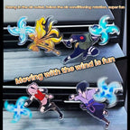 Décoration de climatisation de voiture Sasuke/Kakashi/Sakura - Modèle Rasengan rotatif