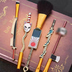 Stylo de maquillage exquis Tanjirou/Nezuko, traits délicats, couleurs variées, créez un maquillage raffiné