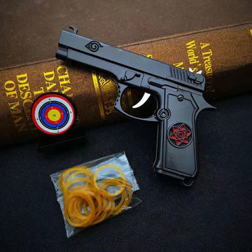 Lanceur en métal à élastique Sharingan
