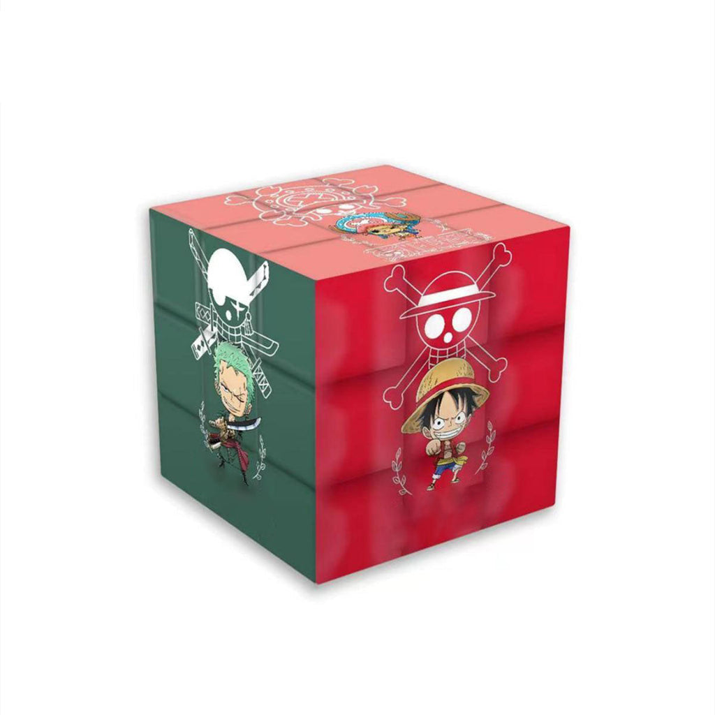 Rubik's cube Luffy/Zoro/Nami créatif de troisième ordre, cadeau jouet puzzle