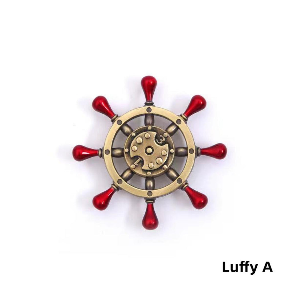 Jouet de décompression fidget spinner Luffy/Zoro/Robin
