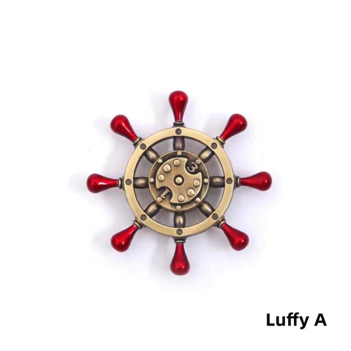 Jouet de décompression fidget spinner Luffy/Zoro/Robin