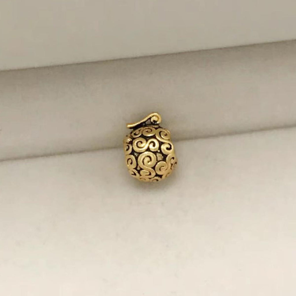Bracelet de perles Luffy en or, cadeau pour les amoureux de la marine fruitée