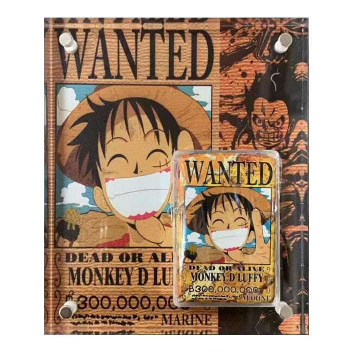 Luffy / Zoro Wanted Poster Kerosene Lighter