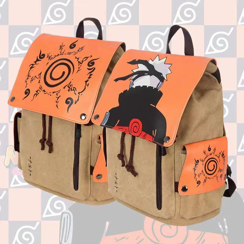 Sac à dos grande capacité Uzumaki robuste