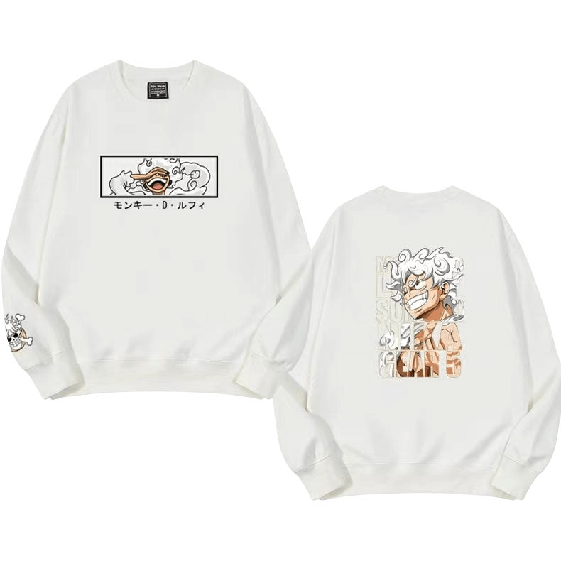 Nika Luffy mode confortable ample chaud manches longues vêtements