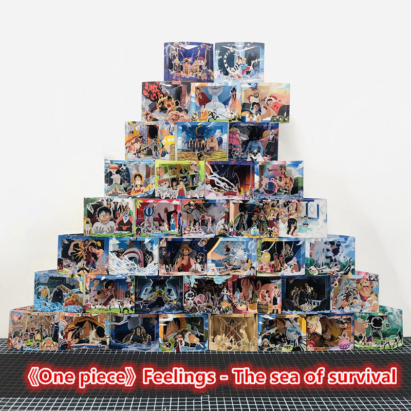 Bandes dessinées en trois dimensions Luffy/Zoro/Chopper