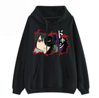Modélisation du personnage de Sasuke, cool, créatif, dynamique, yeux clignotants, sweat à capuche dessin animé