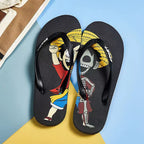 Pantoufles Luffy/Chopper confortables, douces et élégantes