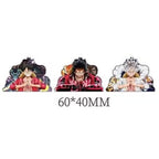 Autocollants 3D dégradés Luffy/Zoro/Nami