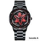 Montre rotative Sharingan de Sasuke/Madara/Itachi. Montre élégante et cool.