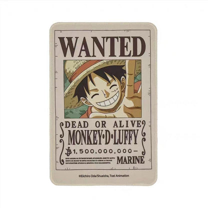 Luffy/Zoro Characters Bounty Order Mouse Pad