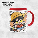Tasses Luffy/Zoro/Ace Mignon motif personnage Résistant à la chaleur et durable