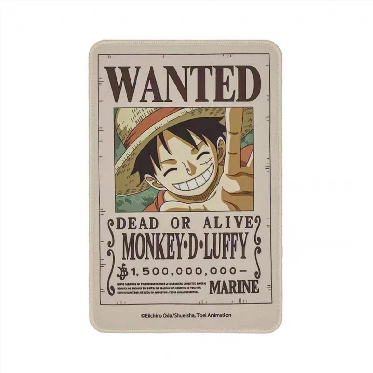 Tapis de souris avec primes des personnages Luffy/Zoro en ordre
