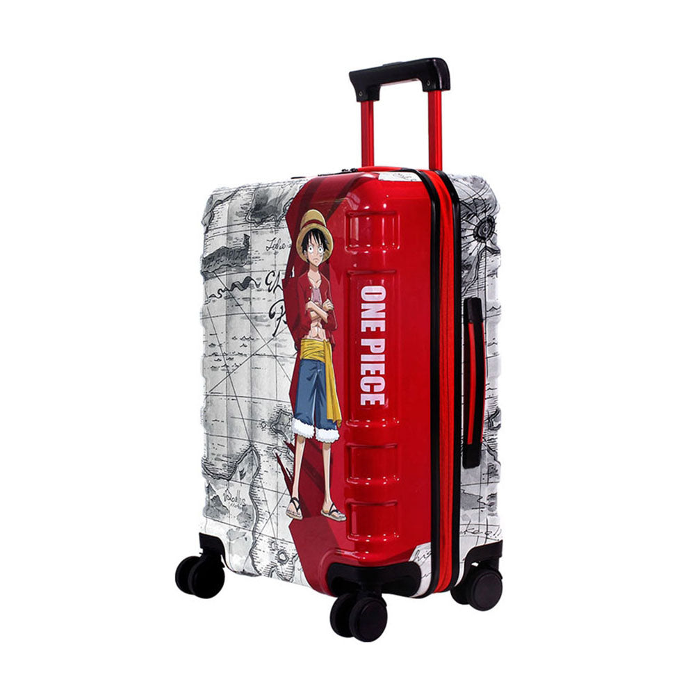 Bagage à roulettes sur le thème de Monkey D. Luffy pour les voyages