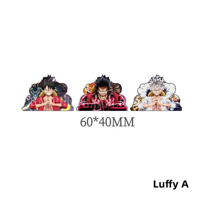 Luffy / Zoro / Nami 3D Gradient Stickers