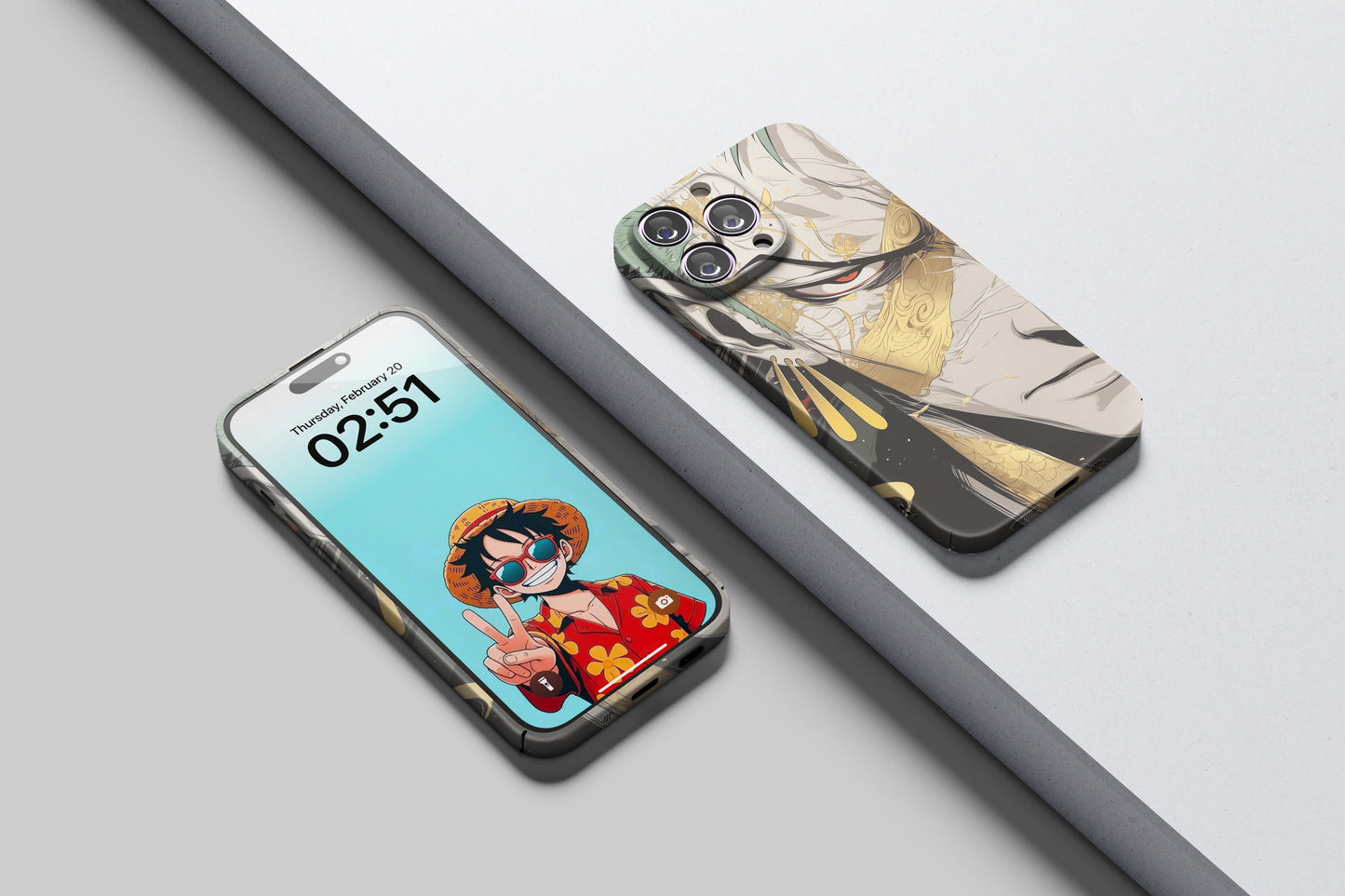 Roronoa Zoro Three Swords One Dream | One Piece 3D Printed Anime Phone Case