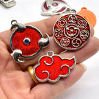 Naruto Naruto Uzumaki Sasuke Uchiha Anime Jewelry Gift Set, Ninja Kunai Headband Sharingan Pendant Collection Box