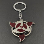 Porte-clés rotatif Sharingan Naruto - Jouet Fidget Spinner Uchiha Anime