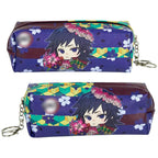 Tanjirou/Nezuko exquise trousse multi-fonctionnelle avec compartiments astucieux et motifs originaux