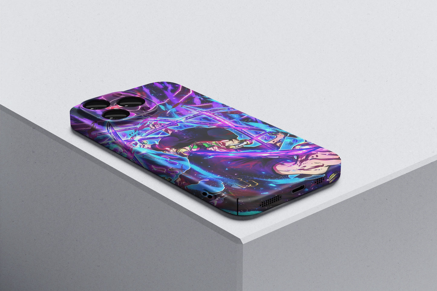 Zoro Master Of The Nine Swords | One Piece 3D Printed Anime Phone Case