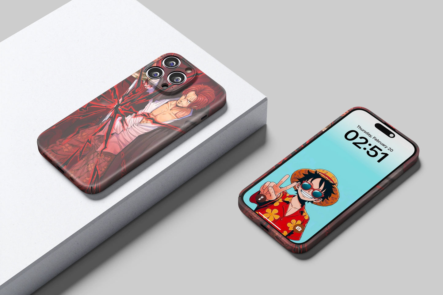 Shanks Master of Conqueror’s Haki | One Piece 3D Printed Anime Phone Case