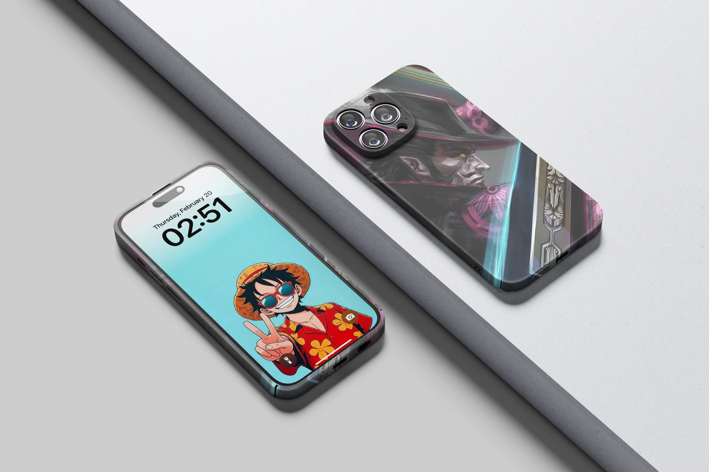 Black Blade Yoru Mihawk's Shadow | One Piece 3D Printed Anime Phone Case