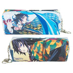 Tanjirou/Nezuko exquise trousse multi-fonctionnelle avec compartiments astucieux et motifs originaux