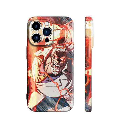 Garp Charging His Legendary Galaxy Impact | One Piece 3D Printed Anime Phone Case