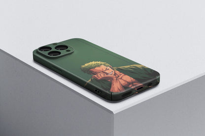 Roronoa Zoro The Green Blade | One Piece 3D Printed Anime Phone Case