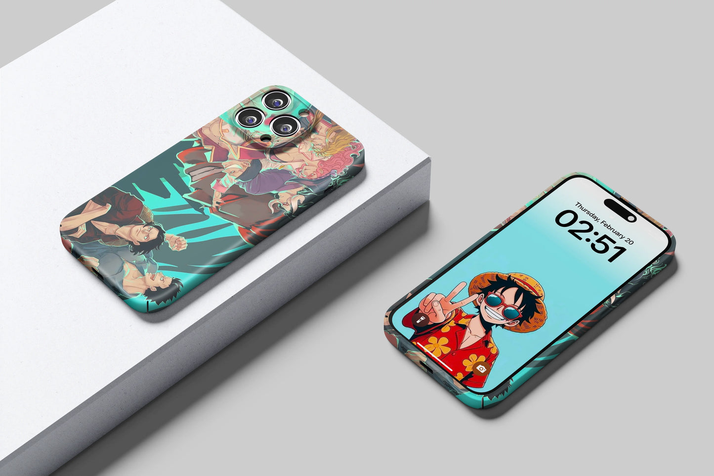 Legendary Old Generation | One Piece 3D Printed Anime Phone Case